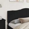 vidaXL Headboard Black Oak 200 cm Engineered wood