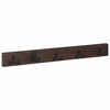 vidaXL Hanger Brown 60 x 7 x 8 cm Solid Reclaim Wood