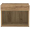 vidaXL TV Cabinet Set Wall-mounted 2 pcs Artisan Oak 40 x 30 x 30 cm