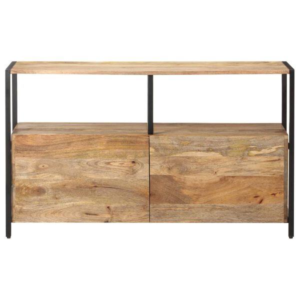 vidaXL Sideboard 110x35x65 cm Solid Mango Wood