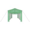 vidaXL Greenhouse Folding with Roof Green 290 x 870 x 315 cm Iron