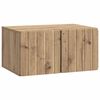 vidaXL Wall-Mounted TV Cabinet Artisan Oak 59.5 x 41 x 30 cm