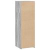 vidaXL Highboard Grey Sonoma 40x41x124 cm Engineered Wood