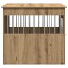 vidaXL Dog Crate Furniture Artisan Oak 64.5x80x71 cm Engineered Wood