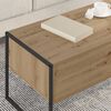 vidaXL Coffee Table Artisian Oak 100 x 46 x 40 cm Engineered Wood