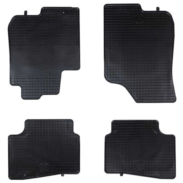 vidaXL Car Mat 4 pcs Black suitable for i30 LIMOUSINE 2007-2011 Rubber
