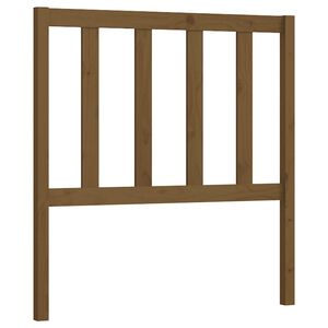 vidaXL Bed Headboard Honey Brown 81x4x100 cm Solid Wood Pine
