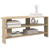 vidaXL Corner TV Cabinet Sonoma Oak 102x40.5x45cm Engineered Wood
