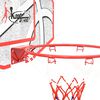 vidaXL Five Piece Wall Mounted Basketball Backboard Set 66x44.5 cm