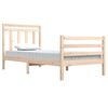 vidaXL Bed Frame without Mattress 100x200 cm Solid Wood