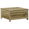 vidaXL 7 Piece Garden Lounge Set Impregnated Wood Pine