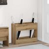 vidaXL Umbrella Stand Artisan Oak 65 x 24 x 50 cm Engineered Wood