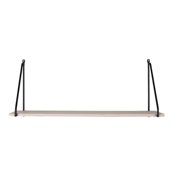 House Nordic Shelf Emma Black and Natural
