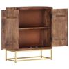 vidaXL Sideboard 60x30x75 cm Solid Mango Wood