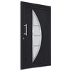 vidaXL Front Door Anthracite 98x208 cm