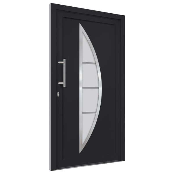 vidaXL Front Door Anthracite 98x208 cm