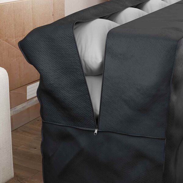 vidaXL Outdoor Strorage Bag Black 175 x 55 x 75 cm 600D Oxford Fbric