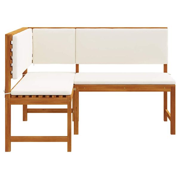 vidaXL Garden Chair Brown 140 x 100 x 91cm Solid Acacia wood