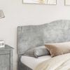 vidaXL Headboard Concrete Grey 200 cm Engineered wood