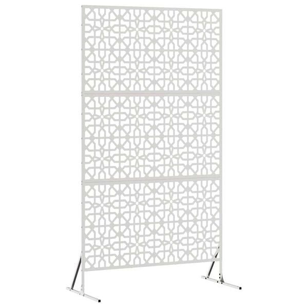 vidaXL Privacy Screen Grey 100 x 50 x 180 cm Steel
