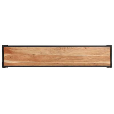 vidaXL TV Cabinet 150x30x40 cm Solid Acacia Wood
