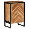 vidaXL Bathroom Cabinet 40x30x60 cm Solid Wood Acacia and Iron