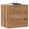 vidaXL Bedside Cabinet Artisian Oak 40x30x40 cm Engineered Wood