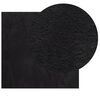 vidaXL Rug HUARTE Short Pile Soft and Washable Black 240x240 cm