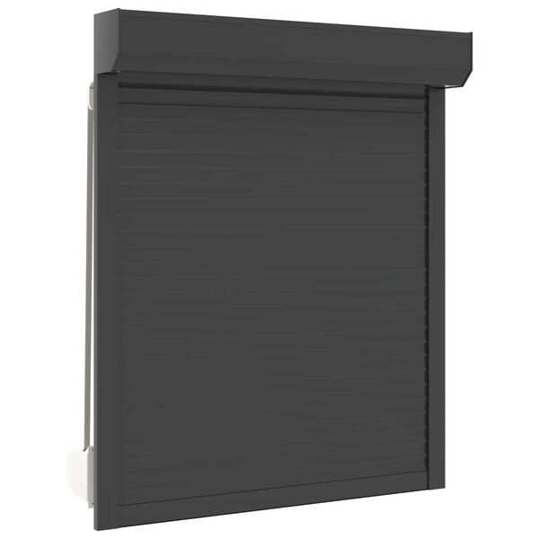 vidaXL Roller Shutter Manual Anthracite 100 x 120 cm