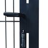 vidaXL 2D Fence Gate (Single) Anthracite Grey 100x160 cm