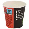 vidaXL Paper Coffee Cups with Lids 1000 pcs 4oz 120ml