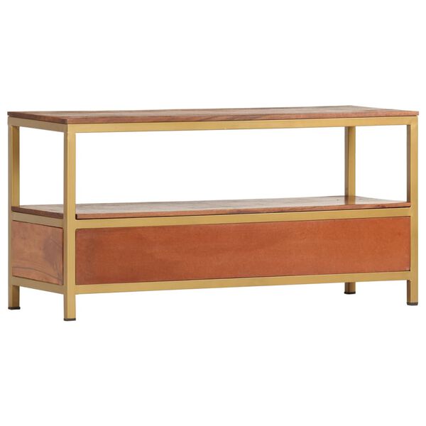 vidaXL Sideboard 90x30x45 cm Solid Acacia Wood
