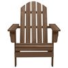vidaXL Garden Chair Wood Brown