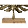 Lesli Living Decorative Leaf on Stand Gold