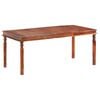 vidaXL Dining Table 180x90x76 cm Solid Wood