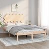 vidaXL Bed Frame without Mattress 120x190 cm Small Double Solid Wood