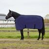 vidaXL Horse Blanket Navy Blue Polyester