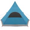 vidaXL Teepee Tent with Roof with Storage Blue 545 x 450 x 295 cm