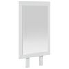 vidaxl Mirror FAUSKE White 43 x 3.5 x 77 cm Rectangular