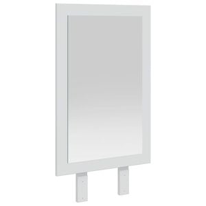 vidaxl Mirror FAUSKE White 43 x 3.5 x 77 cm Rectangular