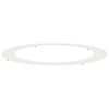 vidaXL suitable for Flat Tree Ring White &Oslash;90/120 cm Steel