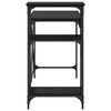 vidaXL Desk Black Oak 105 x 50 x 90 cm Engineered Wood