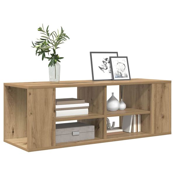 vidaXL TV Cabinet Set Artisan Oak 102 x 35 x 35 cm Engineered Wood