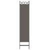 vidaXL 3-Panel Room Divider Anthracite 120x220 cm Fabric