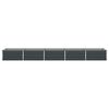 vidaXL Planter Anthracite 480 x 100 x 45 cm Galvanised Steel