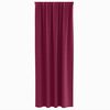 vidaXL Blackout Curtains with Rings 2 pcs Wine Red 245 x 140 cm