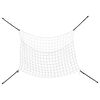 vidaXL Hay Nets 2 pcs Rectangular White 90x60 cm PP