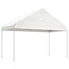 vidaXL Gazebo With Roof | White | PE (Polyethylene), Steel | Large | Durable