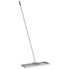 vidaXL Garden Leveling Rake Silver 75 x 25 x 200 cm Stainless Steel