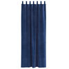 vidaXL Blackout Curtains 2 pcs Dark Blue 140 x 225 cm Velvet